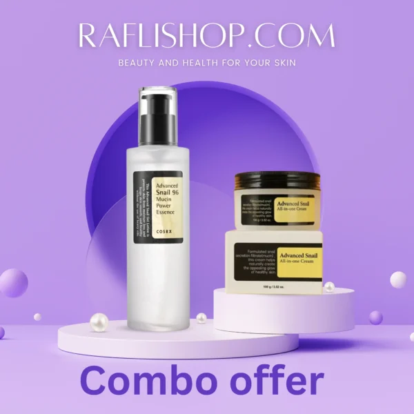 Snail Moisturizing Cream and Power Essence